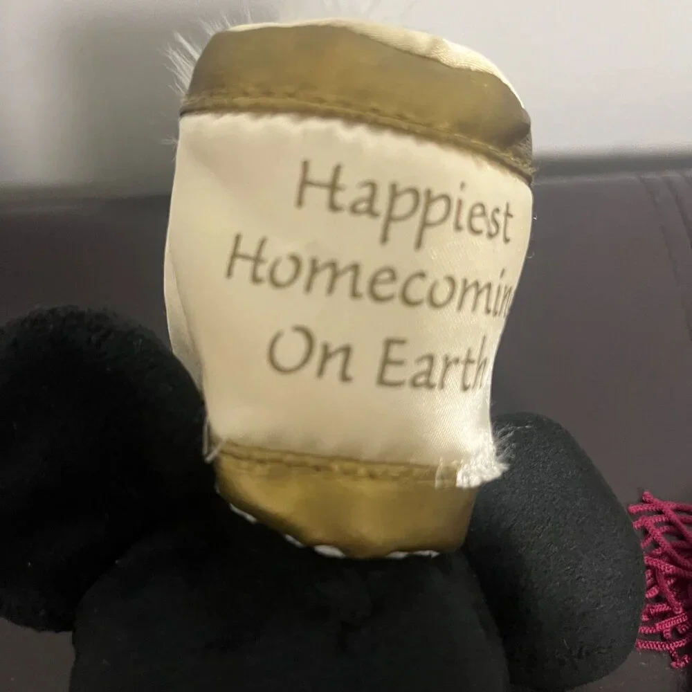 MICKEY MOUSE PLUSH FIGURE 50TH ANNIVERSARY 2005 TAG PENNANT MARCHING BAND LEADER - Picture 5 of 6